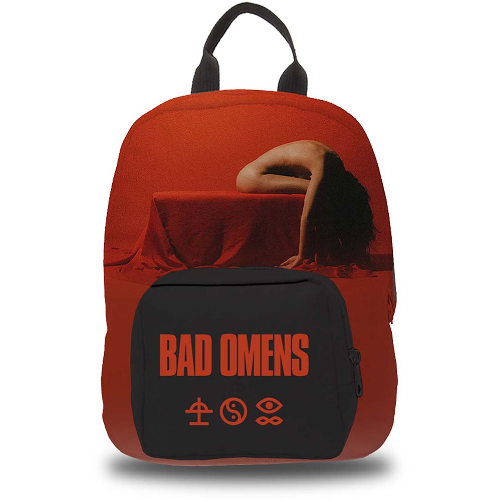 Rocksax Bad Omens - Omens 3 Mini Backpack - Red/Black